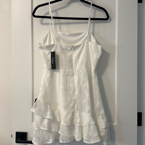 NWT White Mini Lulus Dress - Picture 2 of 7